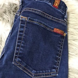 AUTHENTIC 7 for All Mankind jeans. Worn.